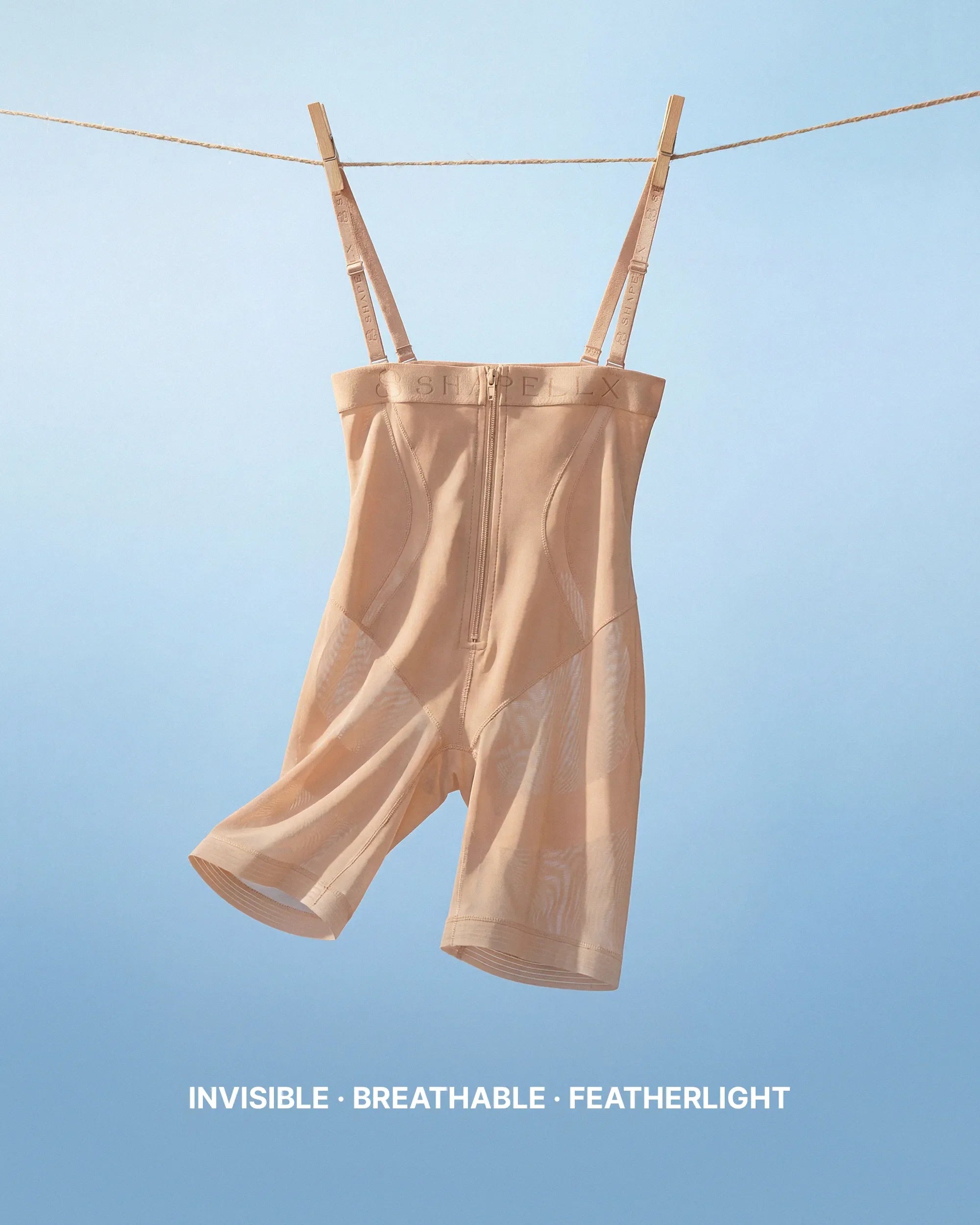 Luftige, bequeme High-Waist Bauch-weg-Shorts