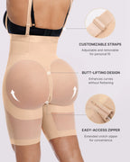 Luftige, bequeme High-Waist Bauch-weg-Shorts