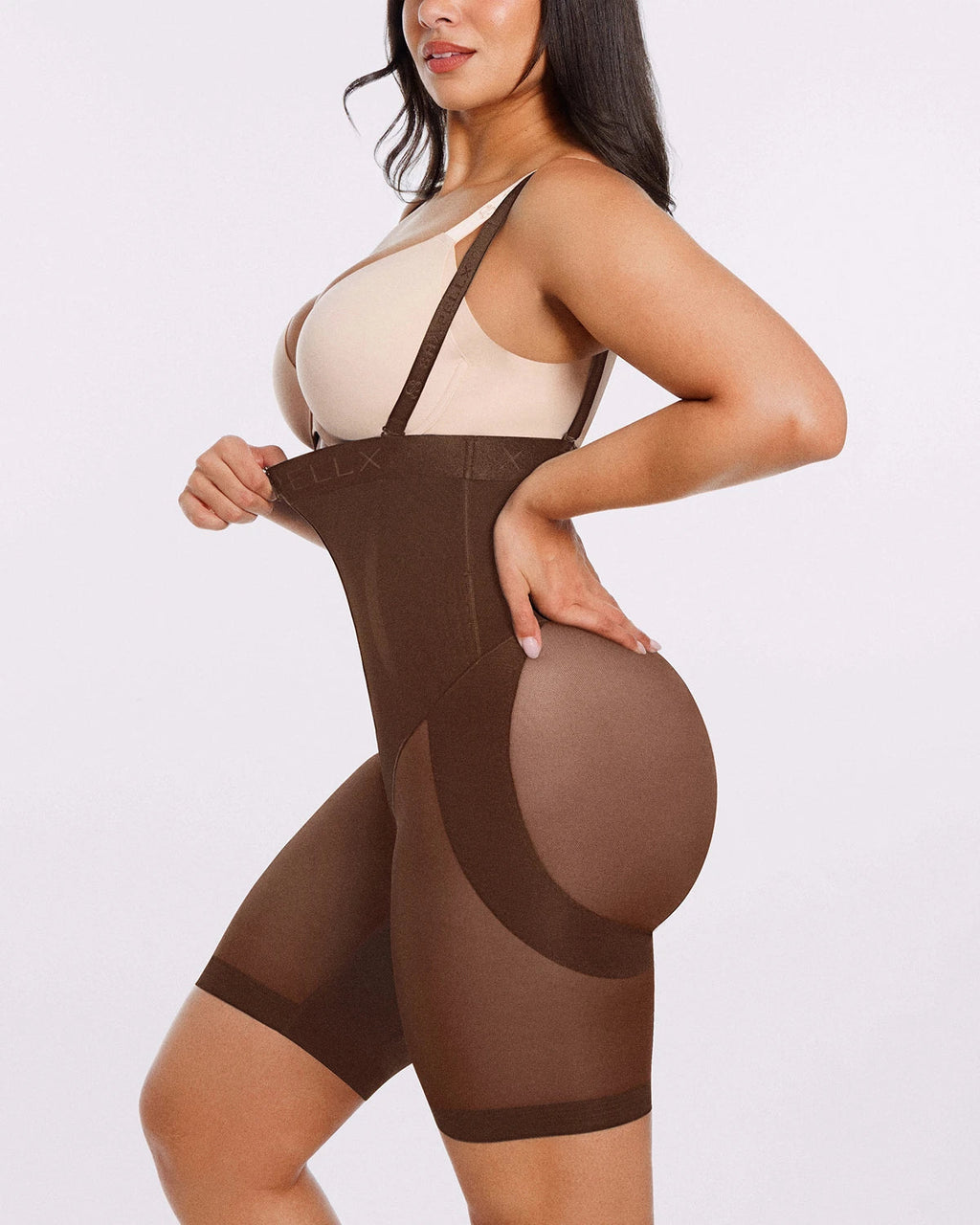Luftige, bequeme High-Waist Bauch-weg-Shorts