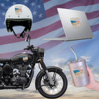 We the People Decal – 250th Anniversary USA, American Flag, 1776-2026 Sticker