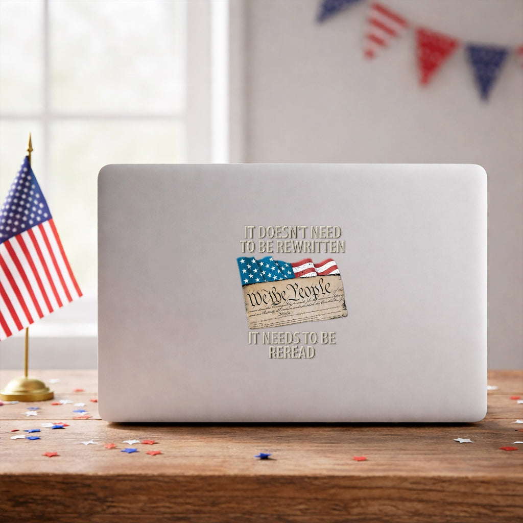 We the People Decal – 250th Anniversary USA, American Flag, 1776-2026 Sticker