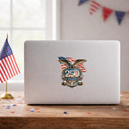 USA 250. Jubiläum Aufkleber – Adler, Flagge, 1776-2026
