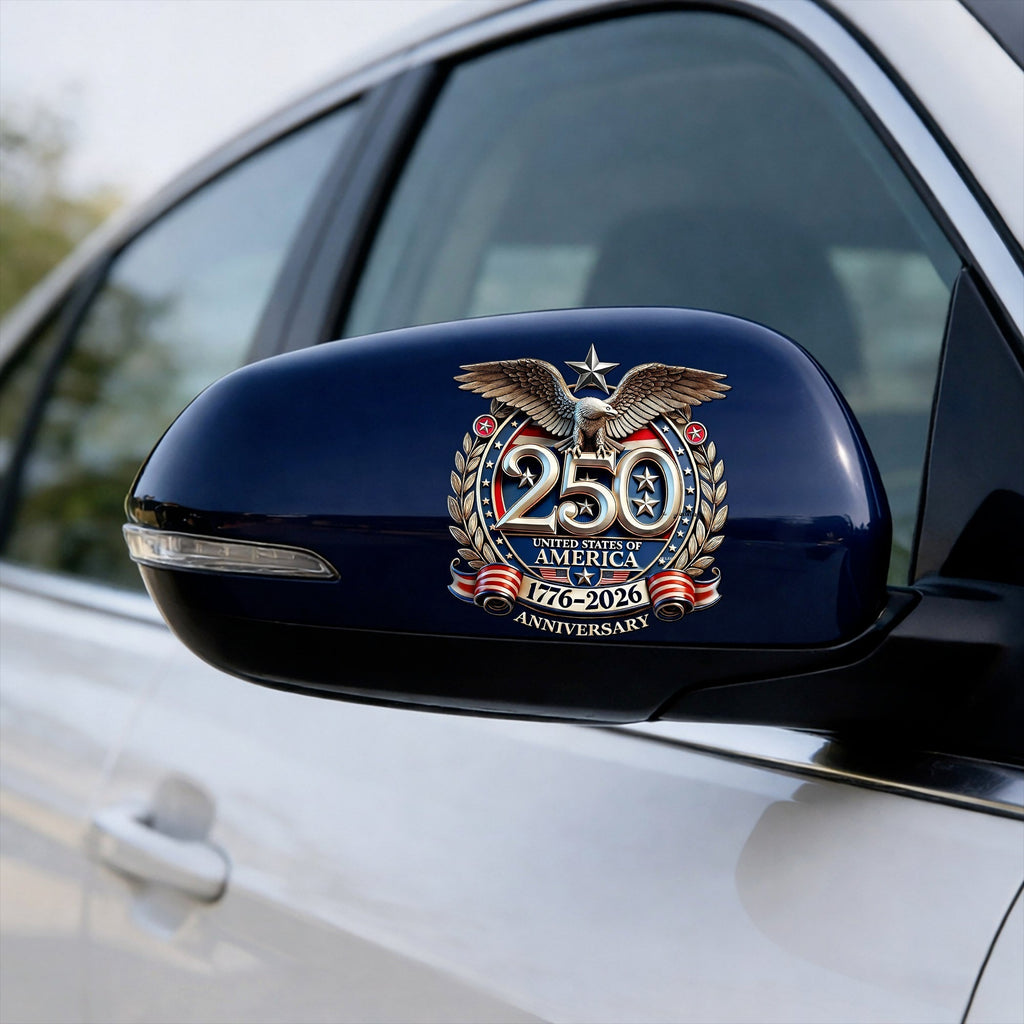 250th Anniversary Decal United States Of America Eagle Patriotic Car Decal