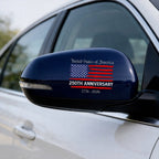 United States Of America 250th Anniversary Decal, Patriotic USA Car Sticker
