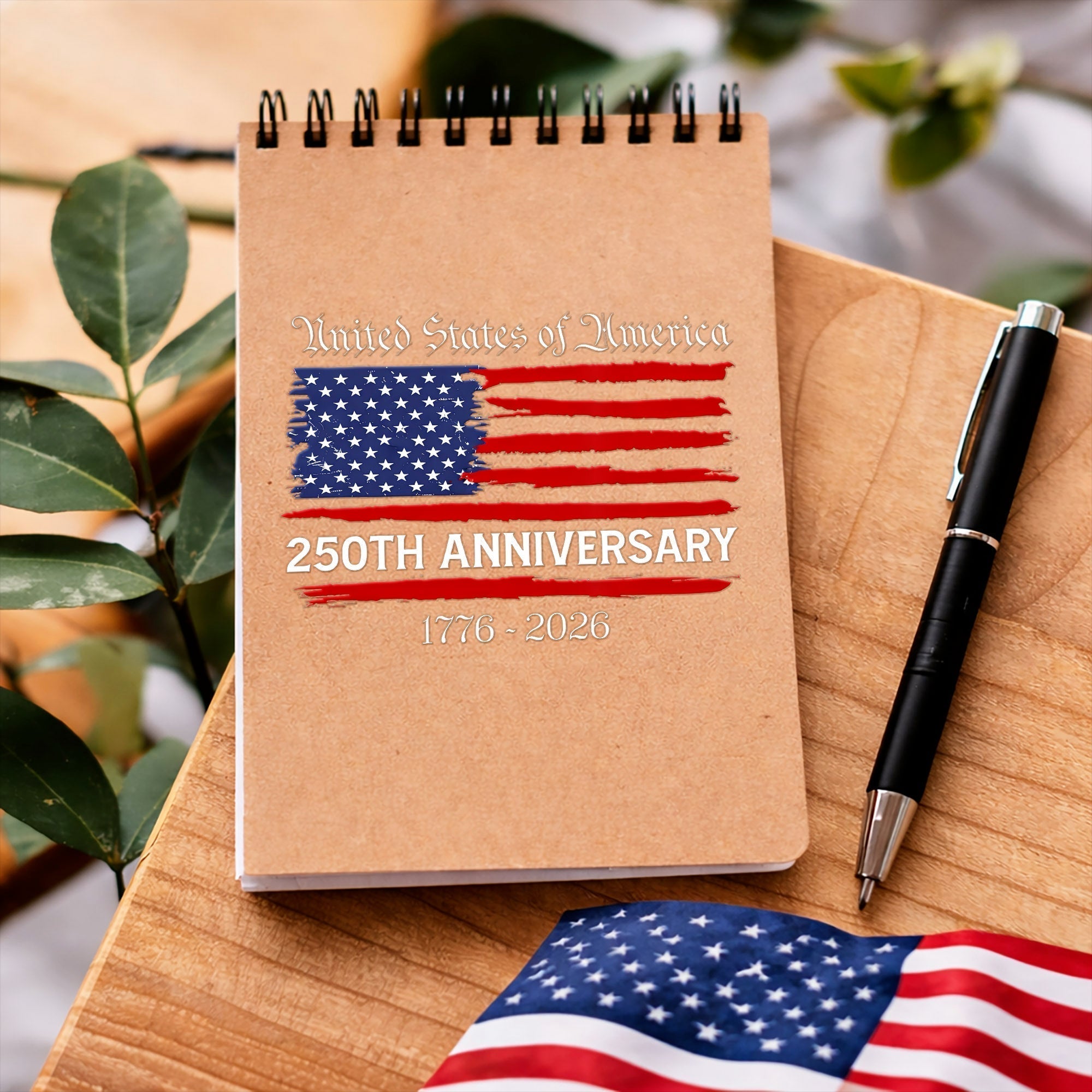 Autocollant pour le 250e anniversaire des États-Unis d'Amérique, autocollant patriotique pour voiture