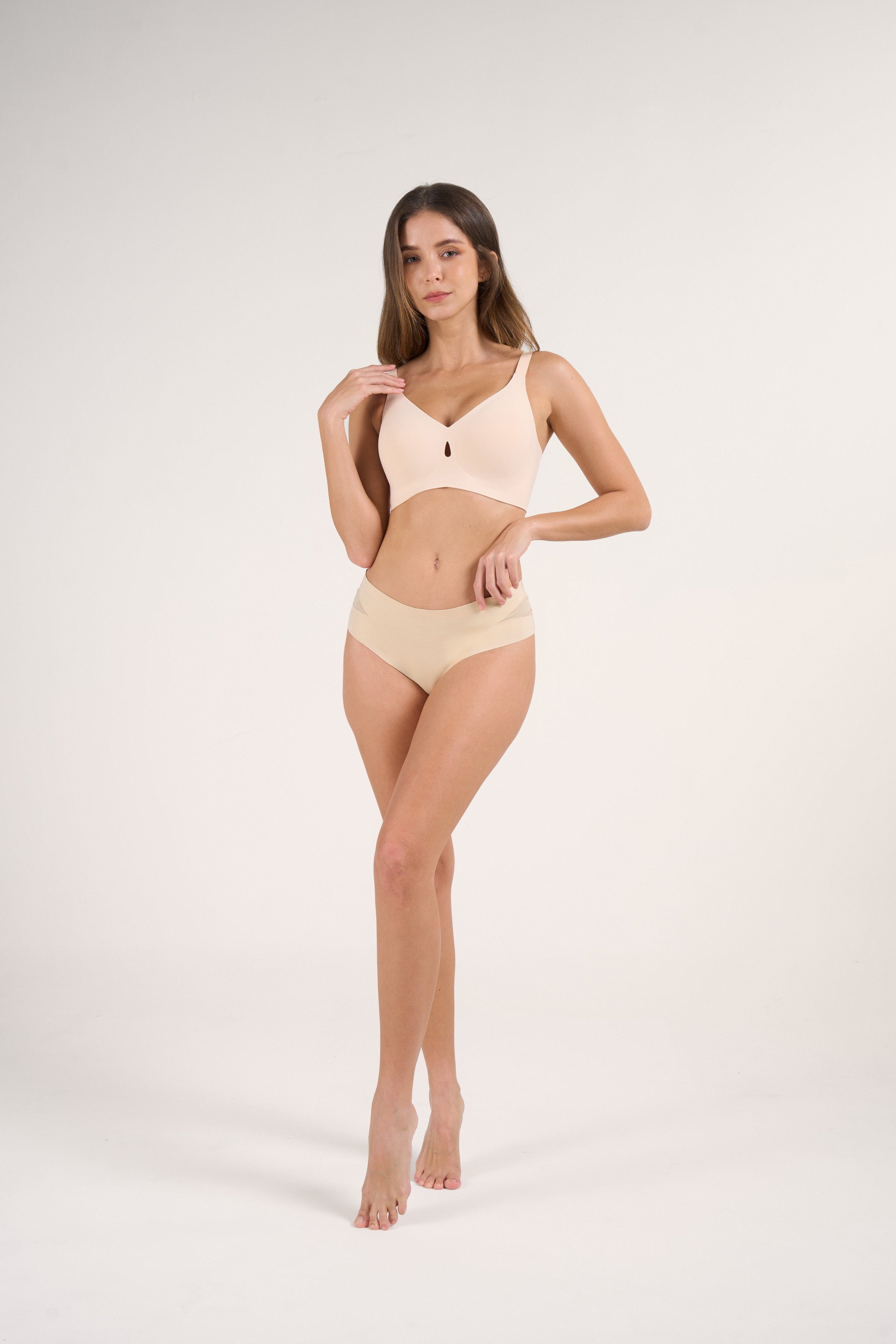 Everyday Seamless Jelly Bra With Detail