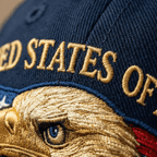 US 250. Jubiläum American Eagle Hut – Bestickte Edition