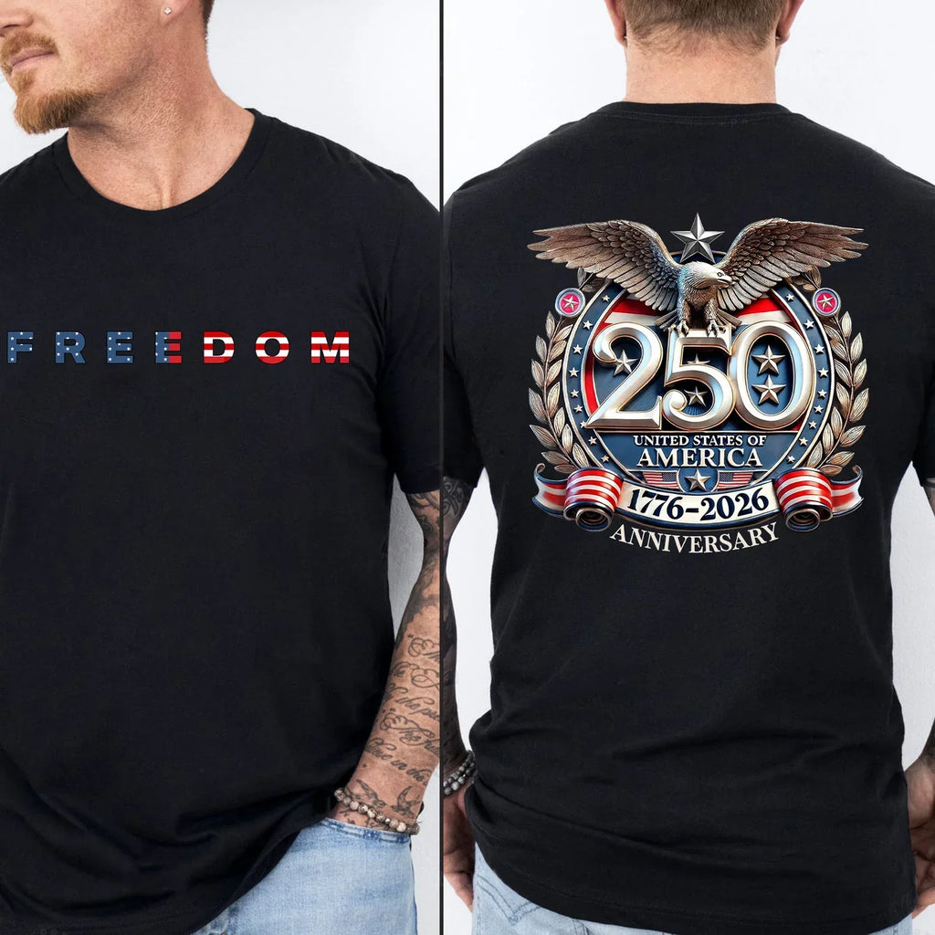 250 Jahre Freiheit Jubiläums-T-Shirt