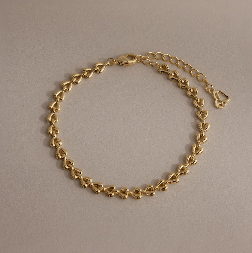 Heart Link Bracelet