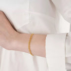 Dreilagiges Satellitenkettenarmband