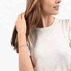 Dreilagiges Satellitenkettenarmband