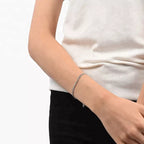 Dreilagiges Satellitenkettenarmband
