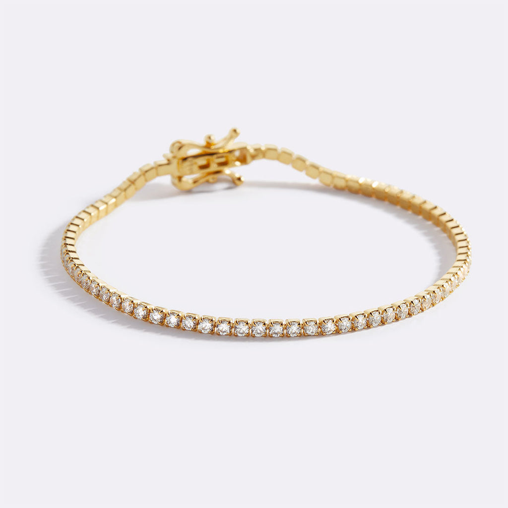 Klassisches Tennisarmband