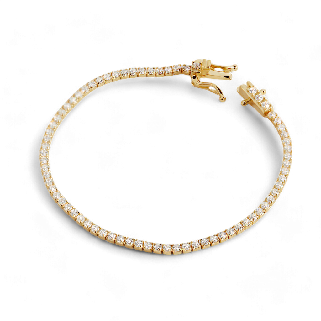 Klassisches Tennisarmband