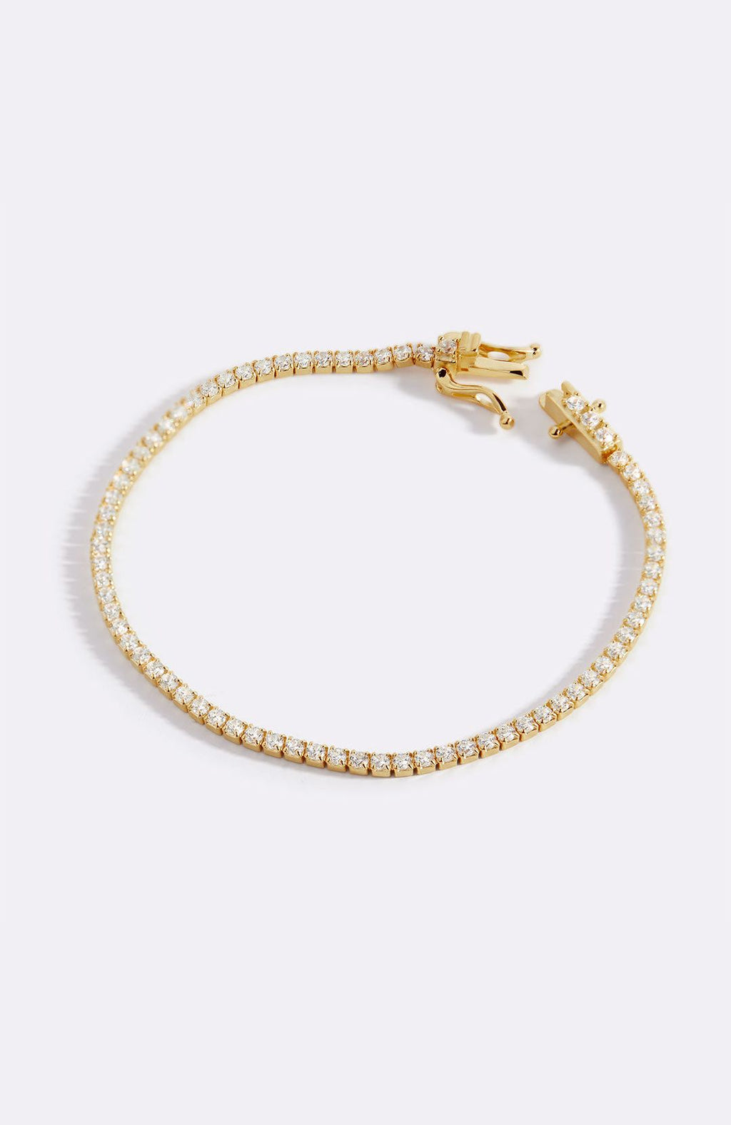 Klassisches Tennisarmband