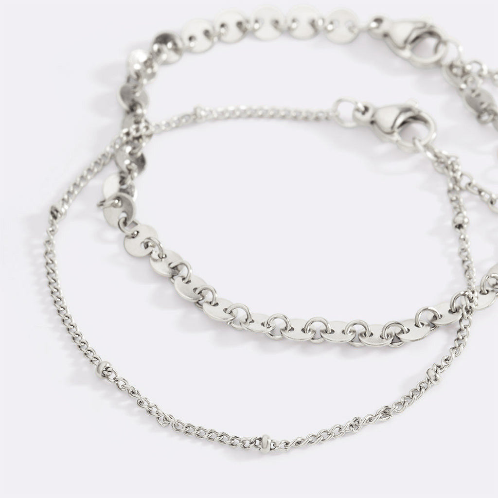 Mohnblumen-Armband-Set