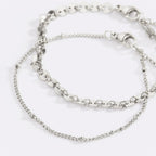 Mohnblumen-Armband-Set