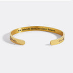 Nicht Schwestern durch Blut, aber Schwestern durch Herz Manschettenarmband