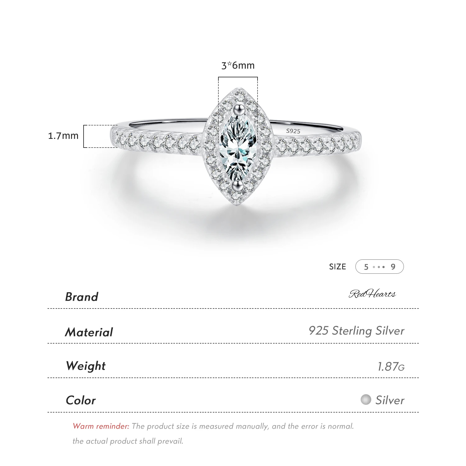 Marquise Cut Wedding Engagement Fine Jewelry Ring