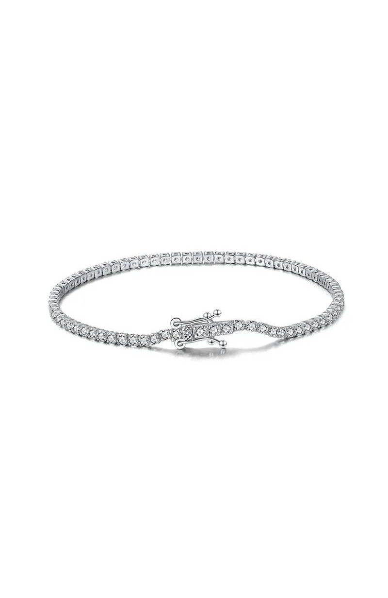 Klassisches Tennisarmband