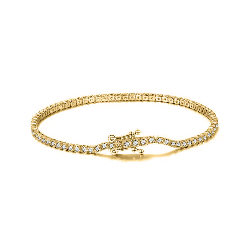 Klassisches Tennisarmband