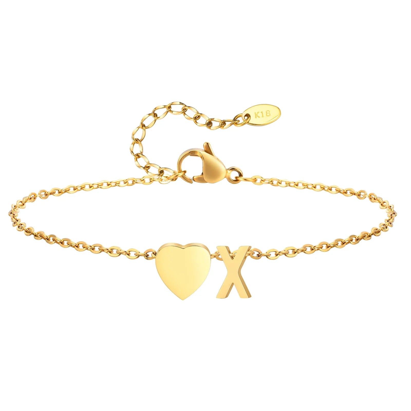 Herz-Charm-Ankerkettchen