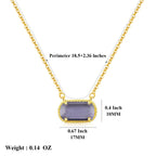 Birthstone Crystal Necklace