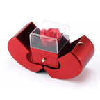 An meine Liebe Konservierte Rose & Halsketten-Set