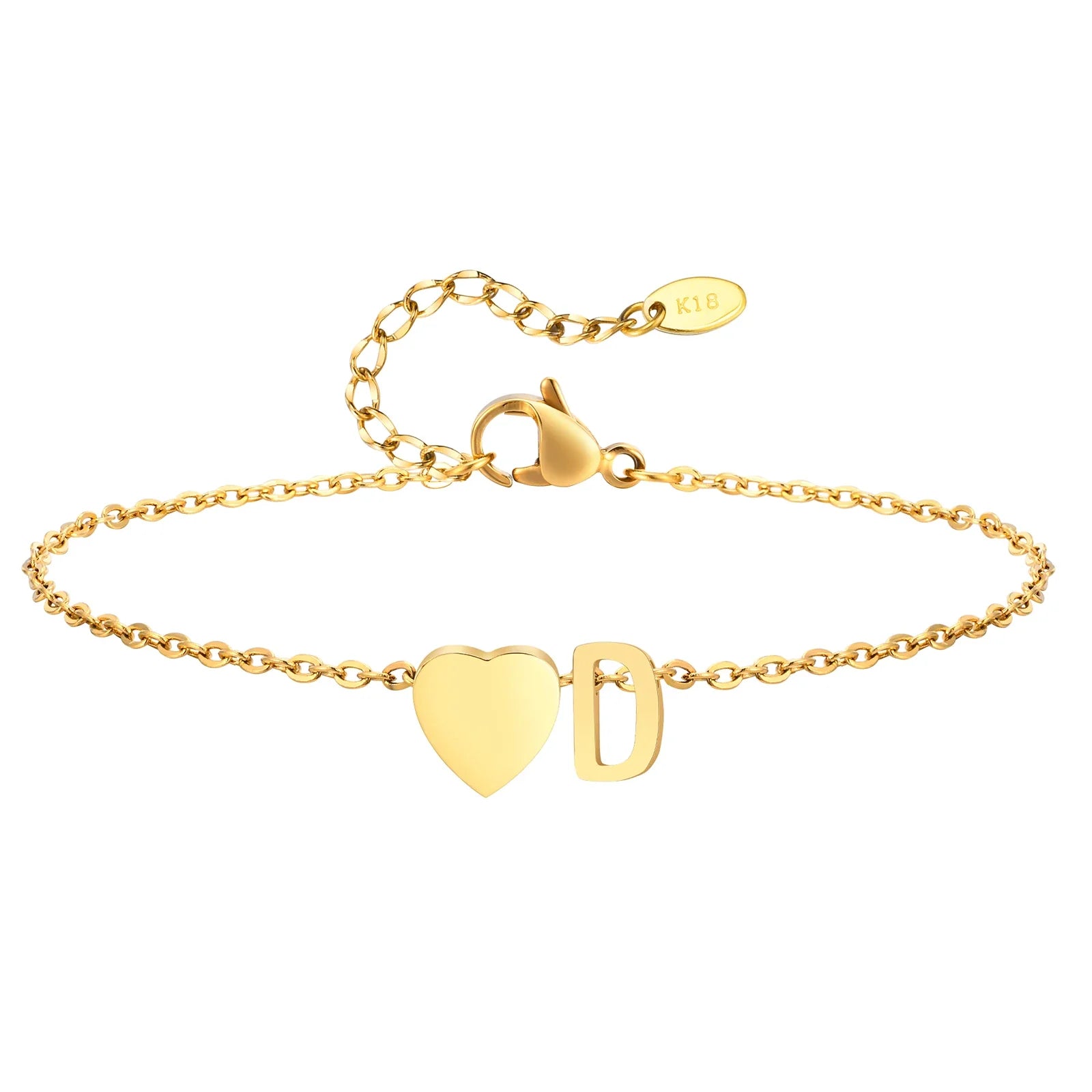 Herz-Charm-Ankerkettchen