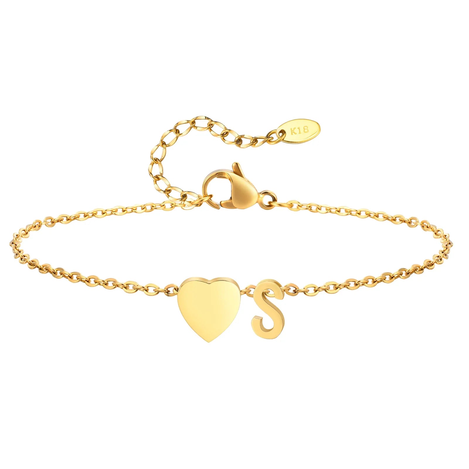 Herz-Charm-Ankerkettchen
