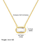 Birthstone Crystal Necklace