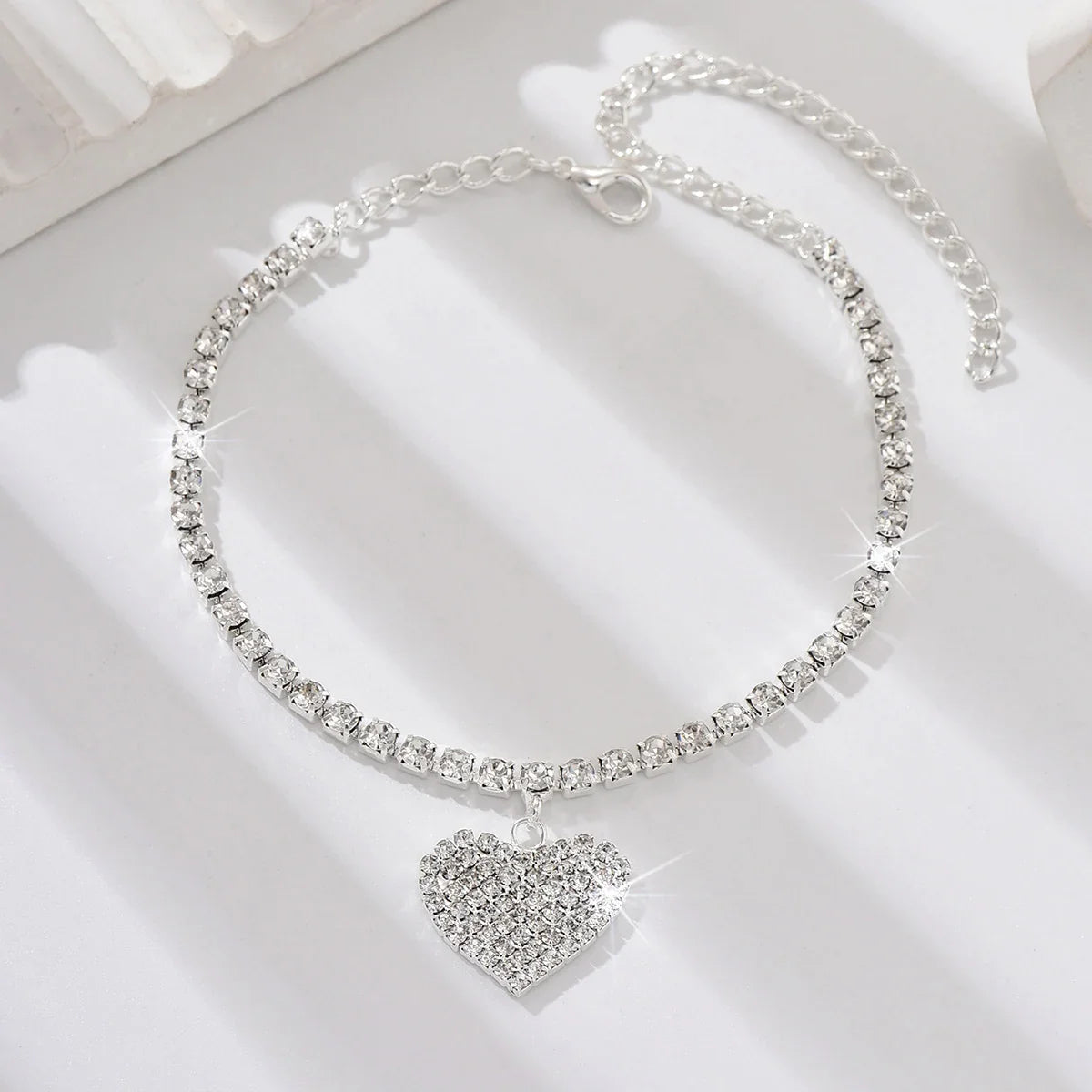 Fußkettchen „Celeste Heart“