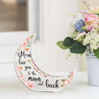 Souvenir en acrylique « Je t'aime plus que tout au monde »