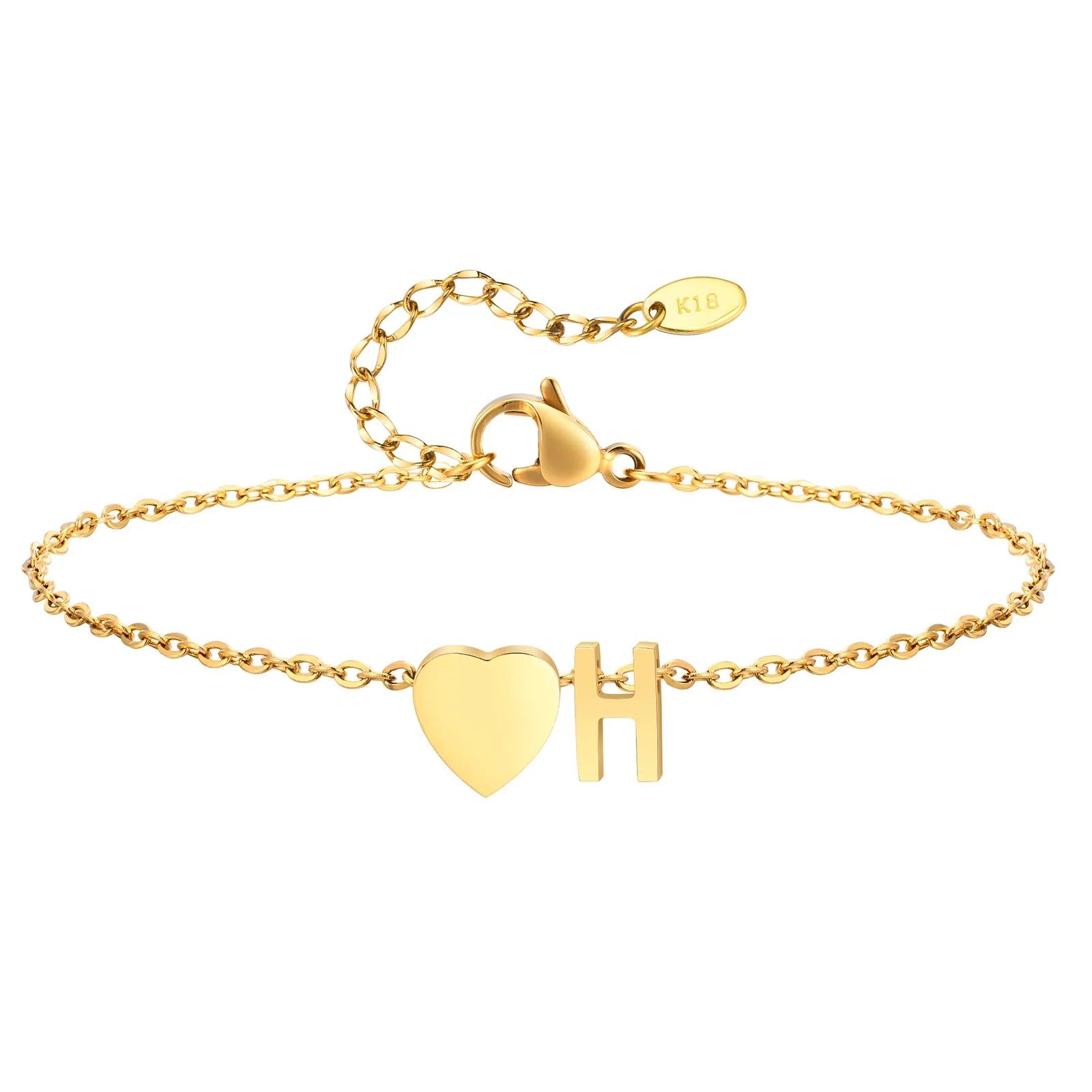 Herz-Charm-Ankerkettchen