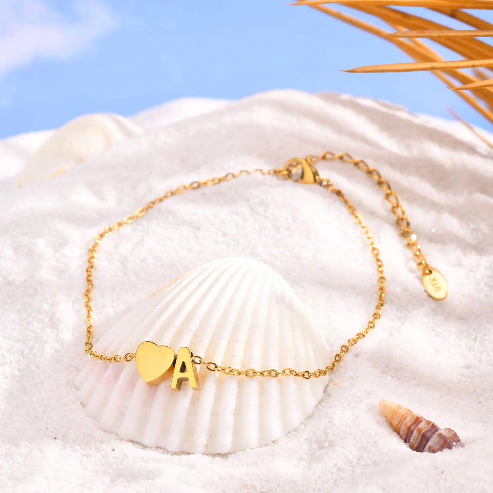 Herz-Charm-Ankerkettchen