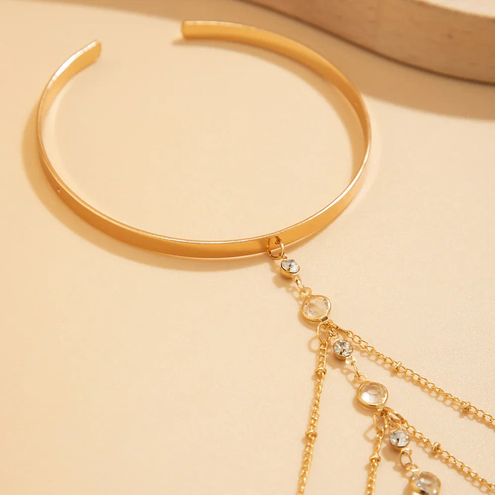 Crystal Arm Cuff Bracelet