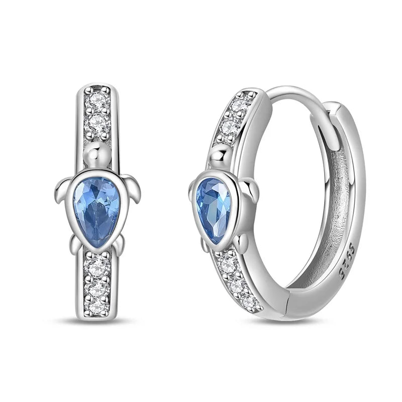 Boucles d'oreilles Breloques Tortue