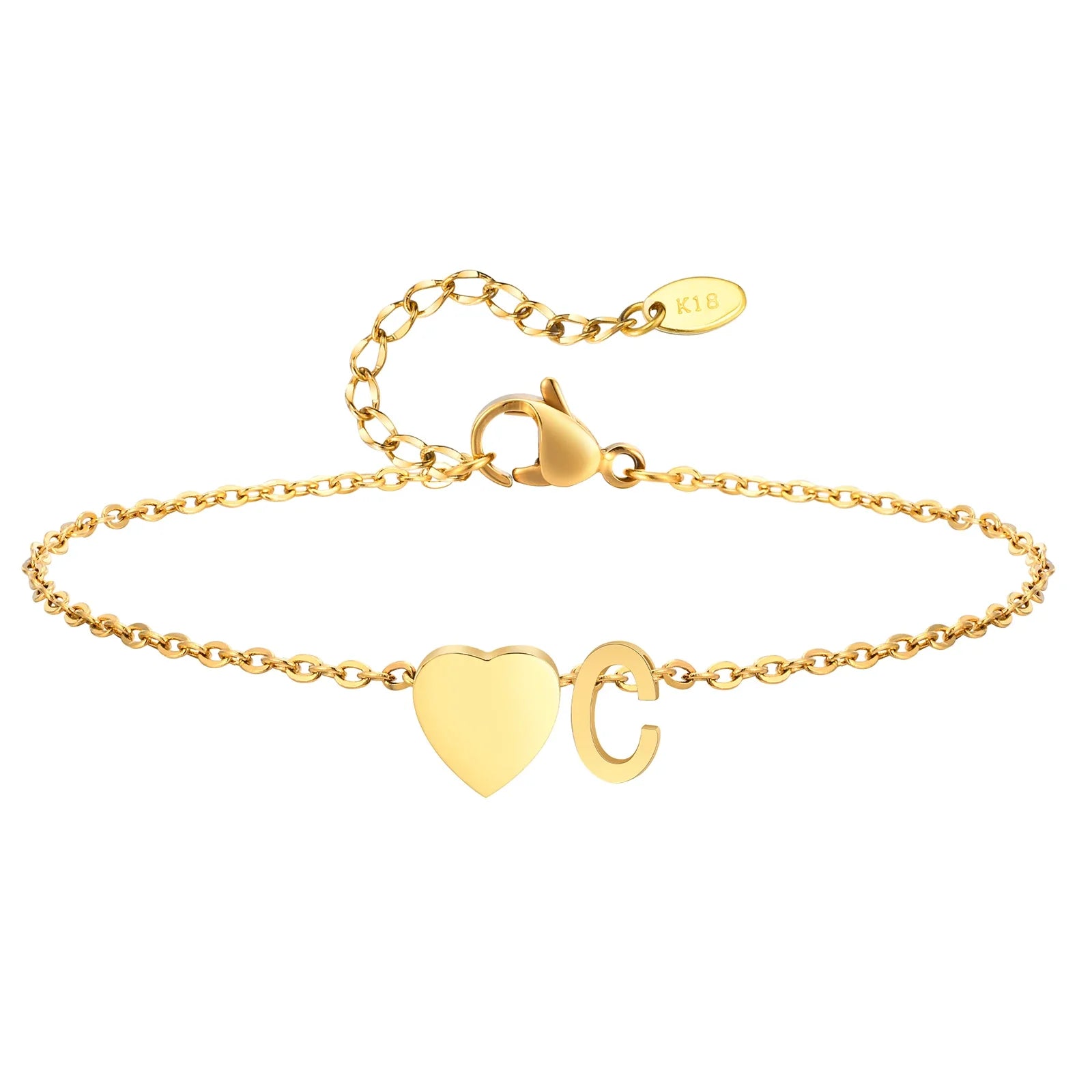 Herz-Charm-Ankerkettchen