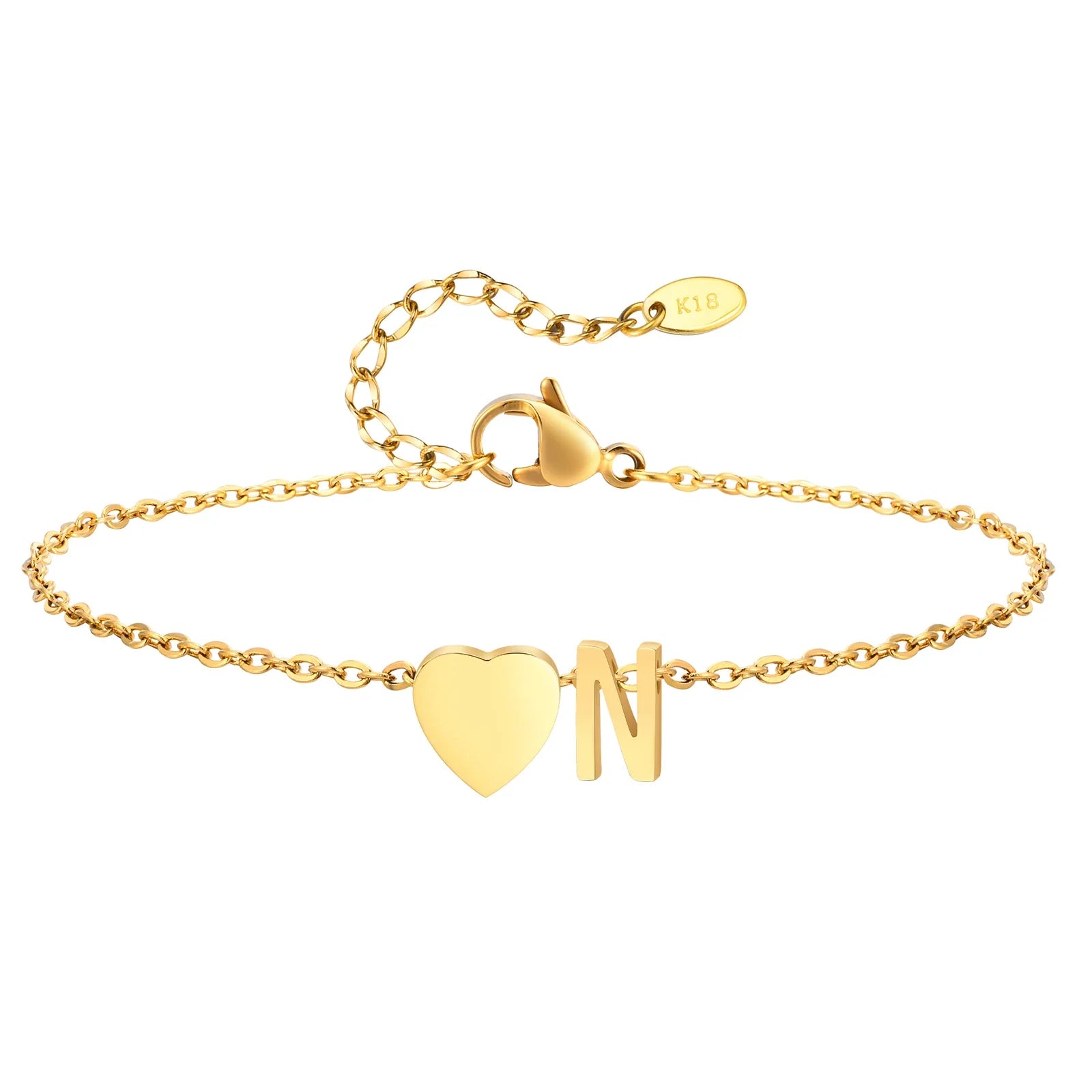 Herz-Charm-Ankerkettchen