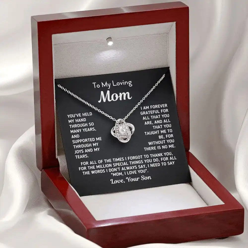 To My Loving Mom Mother's Day From Son