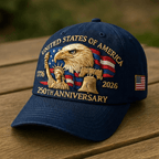 US 250. Jubiläum American Eagle Hut – Bestickte Edition