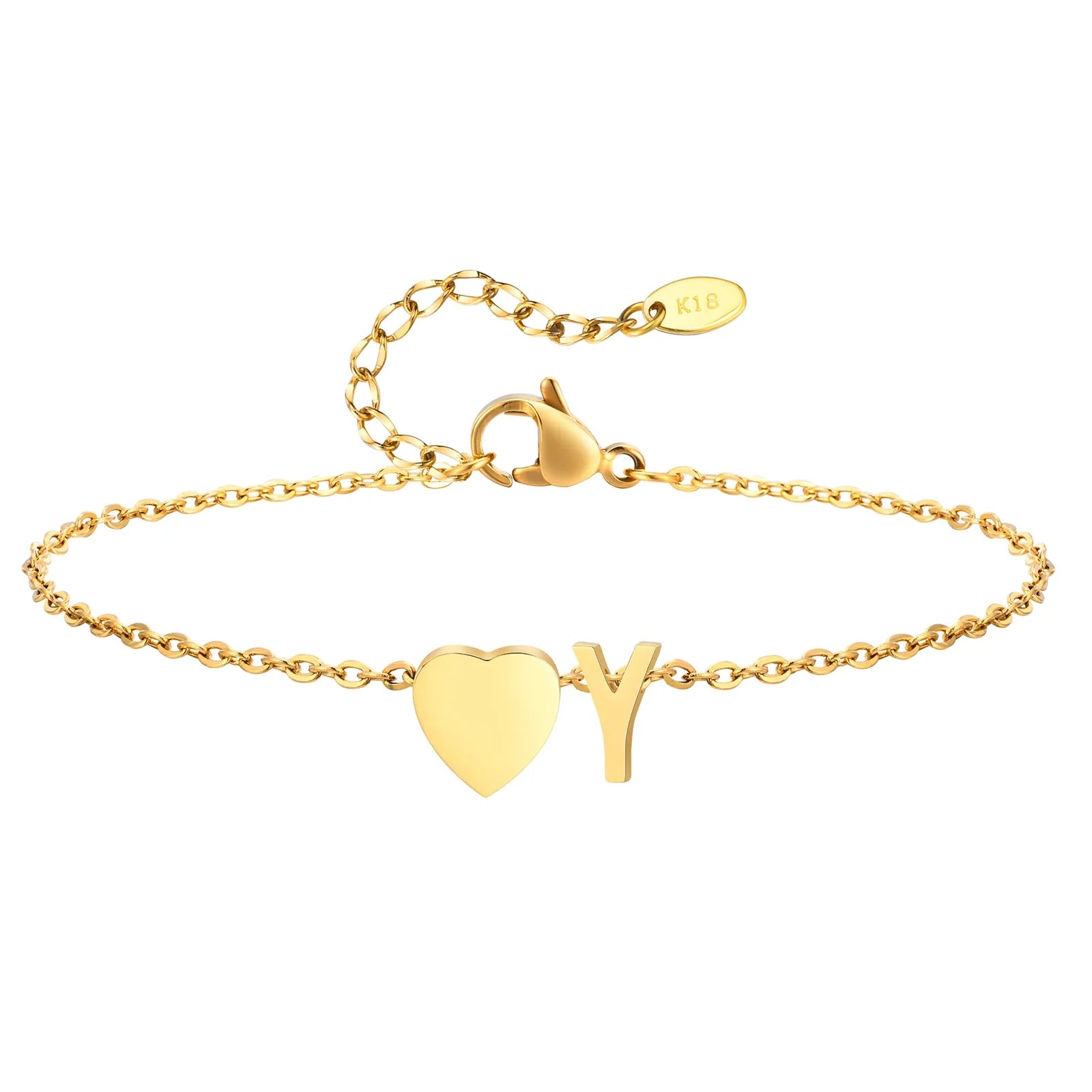 Herz-Charm-Ankerkettchen