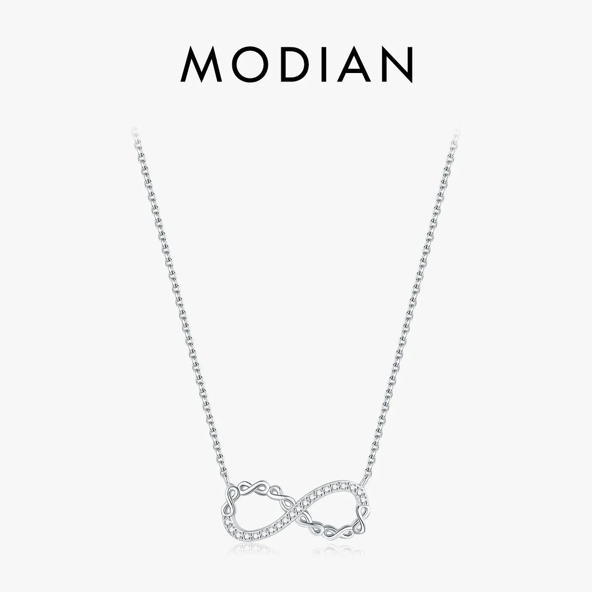 Romantic Infinite Love Pendant Necklace