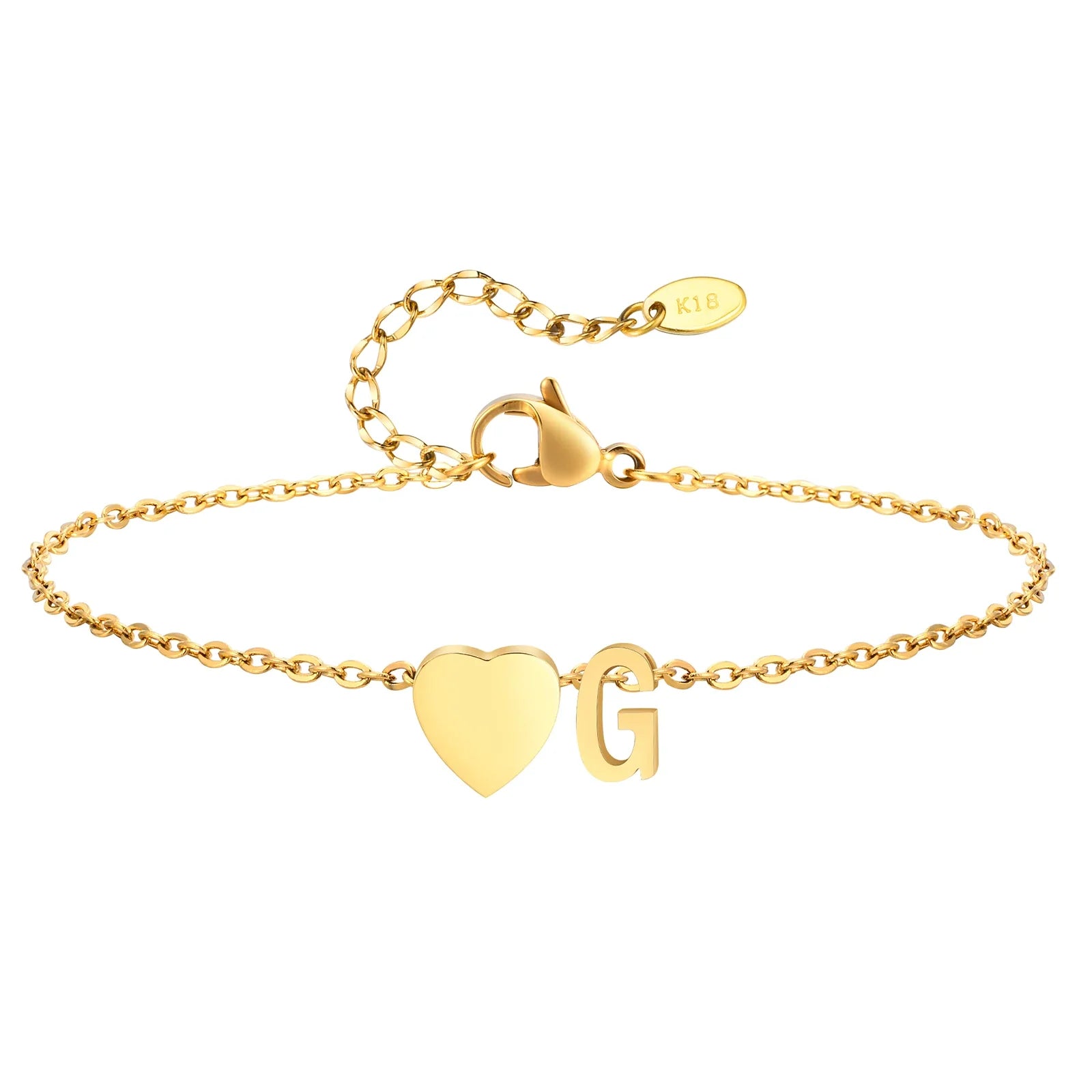 Herz-Charm-Ankerkettchen
