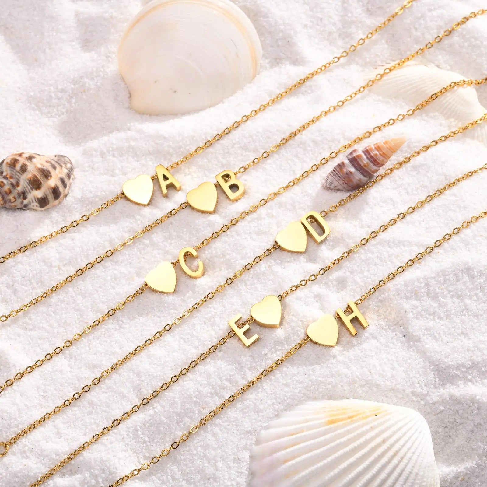 Herz-Charm-Ankerkettchen