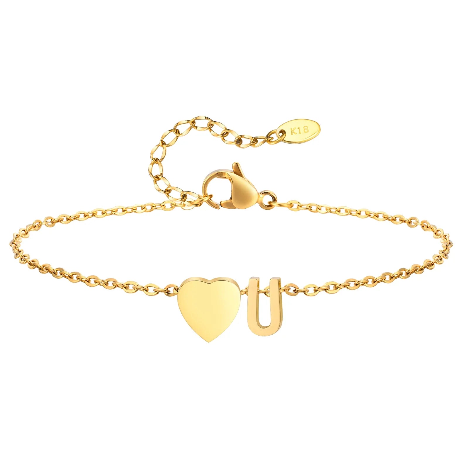 Herz-Charm-Ankerkettchen