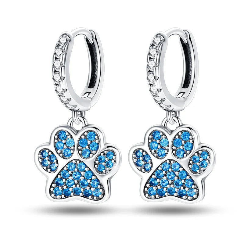 Boucles d'oreilles Breloques Pattes