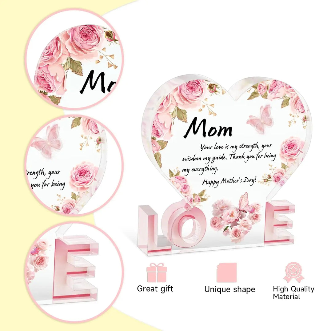 Liebe Mama Acryl-Erinnerungsstück