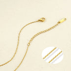 Birthstone Crystal Necklace