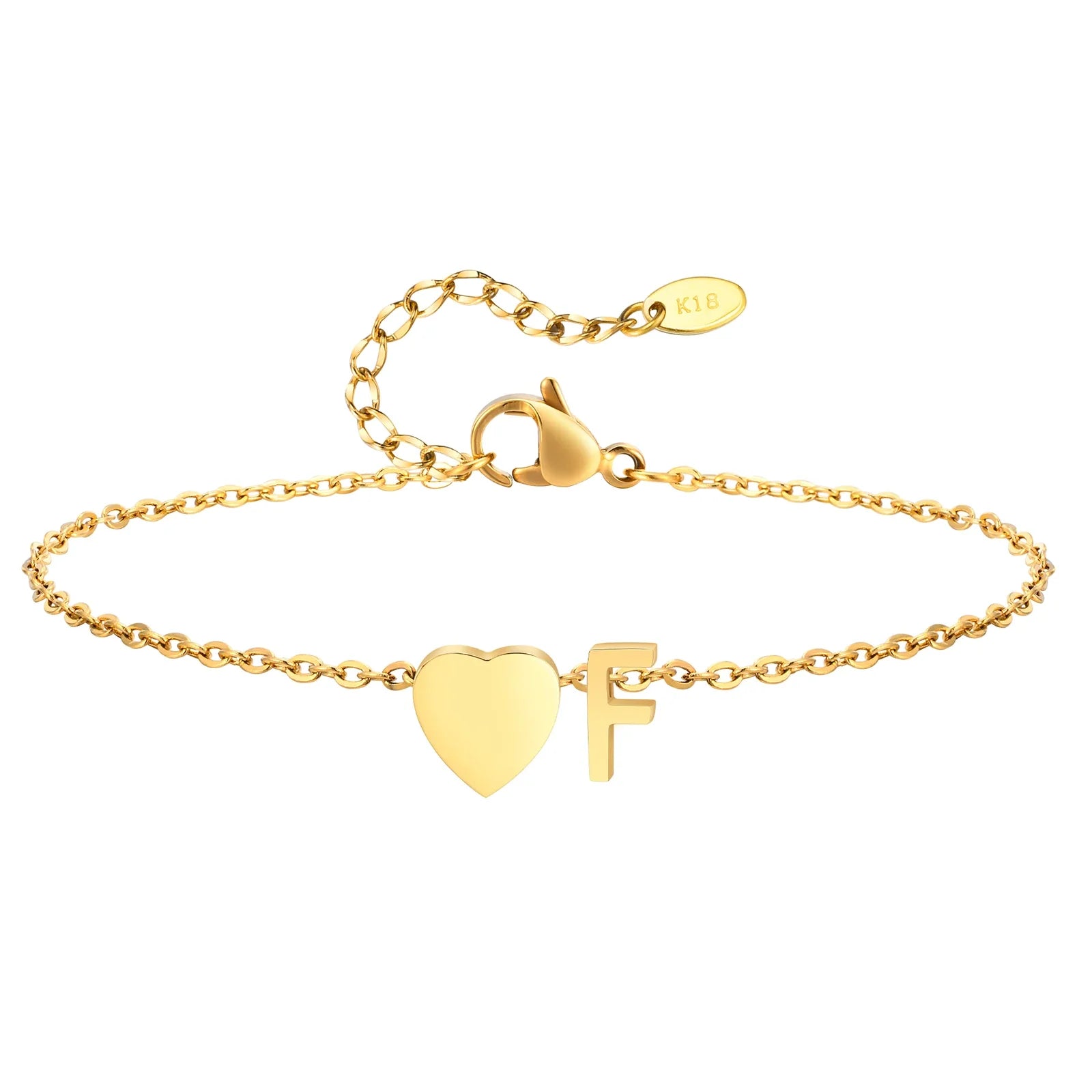 Herz-Charm-Ankerkettchen